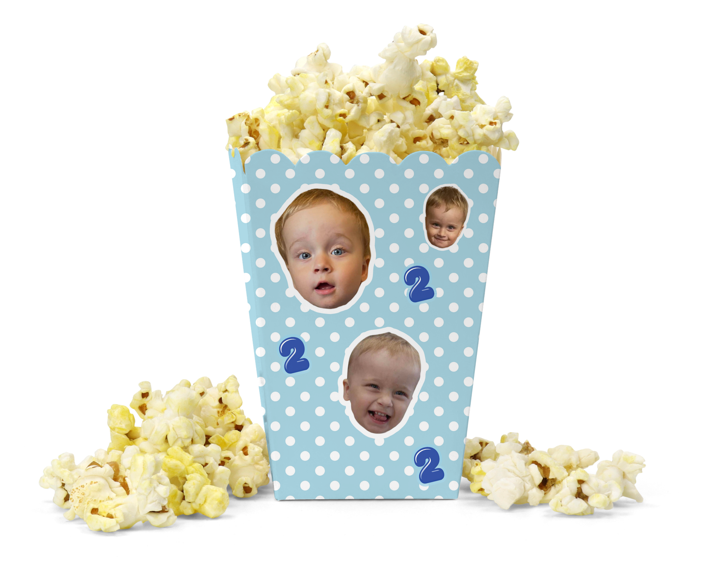 Mini popkornų dėžutės