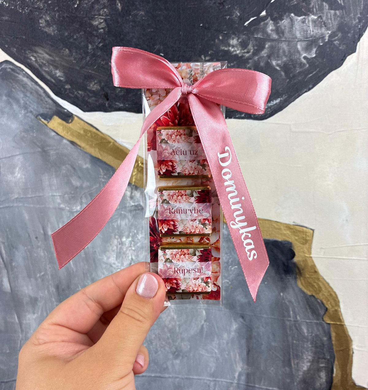 Mini atvirutė | DOVANA MOKYTOJAMS | RUDENS GĖLĖS