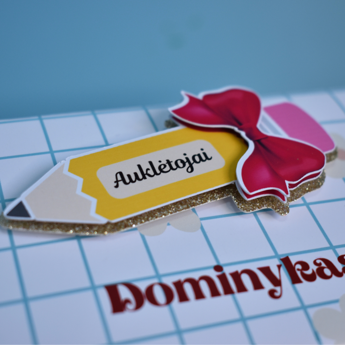 Personalizuotas šokoladas mokytojai / mokytojui