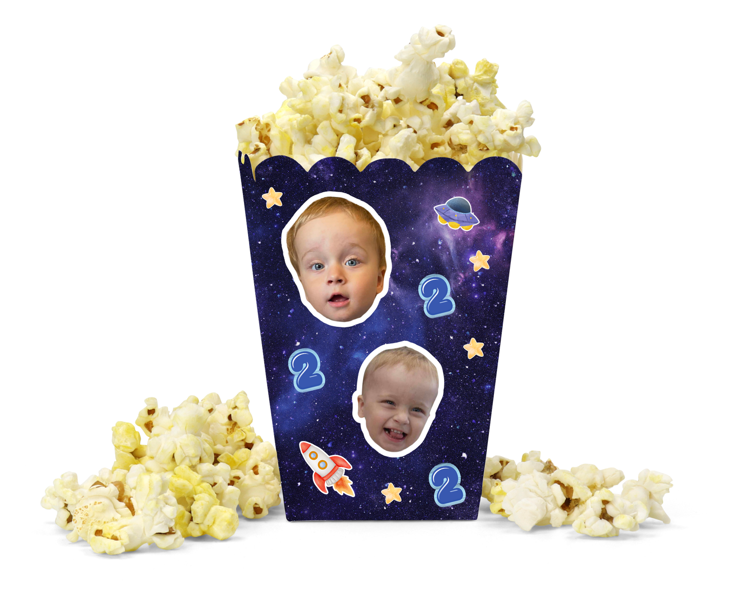 Mini popkornų dėžutės