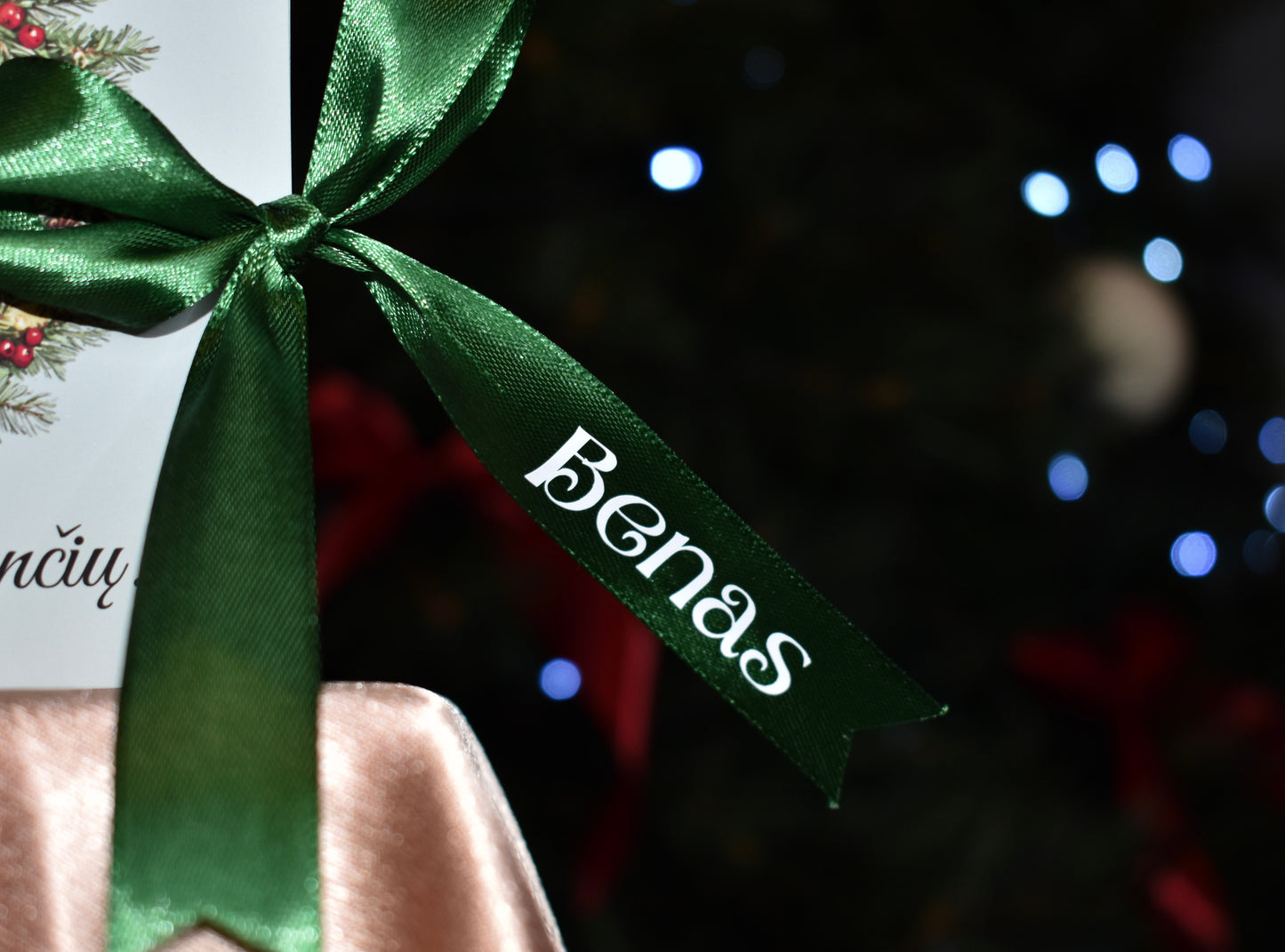 Kalėdinė saldi atvirutė mokytojai MEŠKUTIS 2