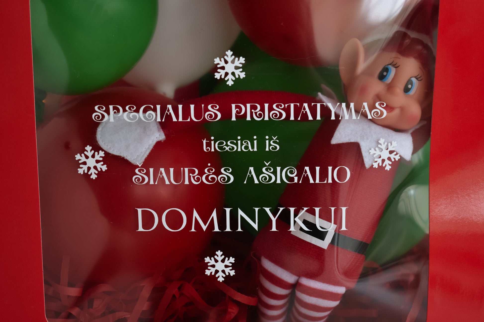 kalėdų senelio dėžutė elfas elf on the shelf kalėdų nykštukas