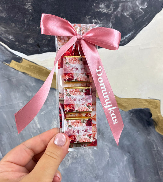 Mini atvirutė | DOVANA MOKYTOJAMS | RUDENS GĖLĖS
